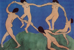 aestheticgoddess:Henri Matisse, Dance I,