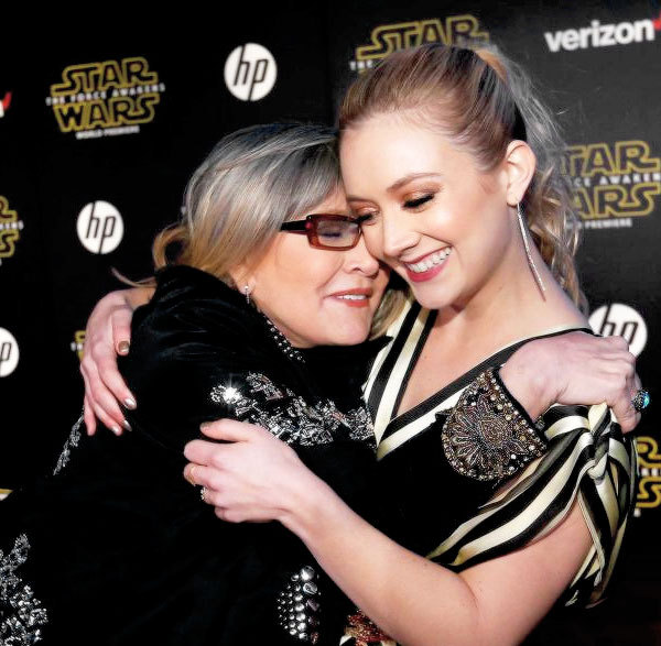 billielourd:  We’re all here for you Billie Lourd