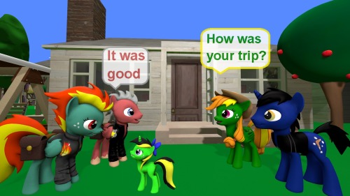ask-the-out-buck-pony:  It is the 777th ask post for this blog that means good luck well not so good Bluey (updated) panels now in right spotThat little Jazz filly is just too darn cute X3