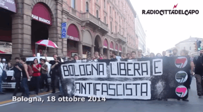 kropotkindersurprise:  October 18 2014 - Clashes occurred in Bologna, Italy, after
