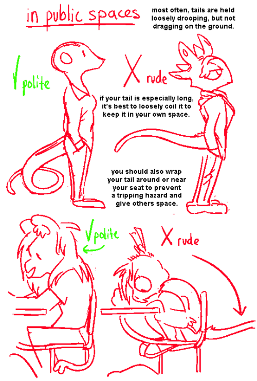 pluralthey:i mentioned some “tail etiquette” in a stream i did once, but i wanted to doodle more elaboration on it for warm-up