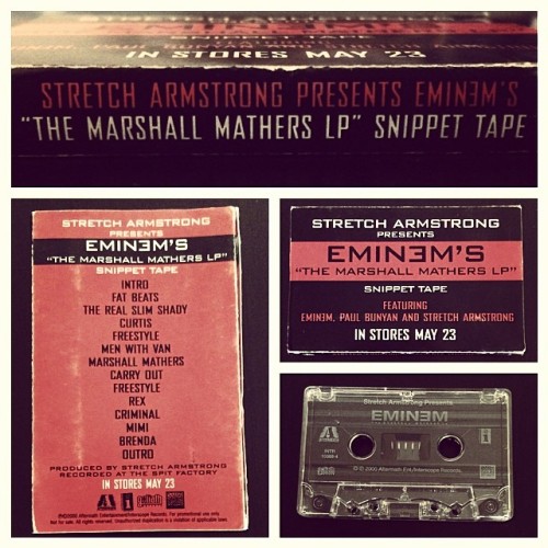 Do you remember Cassettes? Stretch Armstrong presents Eminem&rsquo;s The Marshall Mathers LP Sni