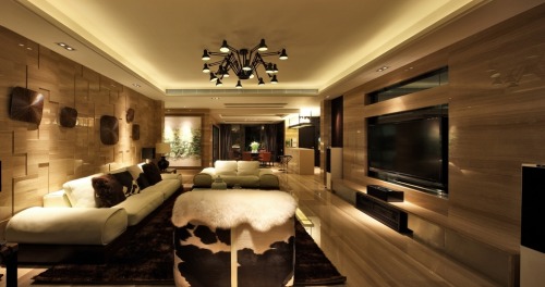 A residence in China #InteriorDesign by architect 吴智锋. http://bit.ly/1LDs1YU #ChineseArchitecture #i