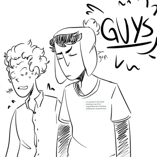 i love these boys so much i stgalso craig’s shirt is a mega inside joke- i think it explains itselfa