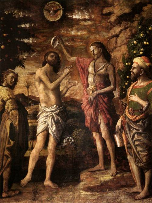 Baptism of Christ, Andrea Mantegna, ca. 1505