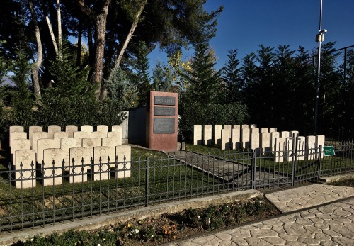 Commonwealth War Graves, 1939-1945, Grand ParkTirana, AlbaniaDecember 2020(My travel temporarily sus