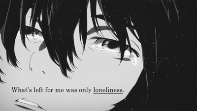 View Gif Anime Sad Tumblr Gif