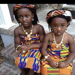 fckyeahprettyafricans:  Mini Gold Coast beauties Black star pride