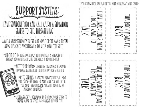 whatwepretend:“Don’t Tell Me To Smile: A No-Nonsense Guide to Street Harassment”-A zine by Arlene Ba