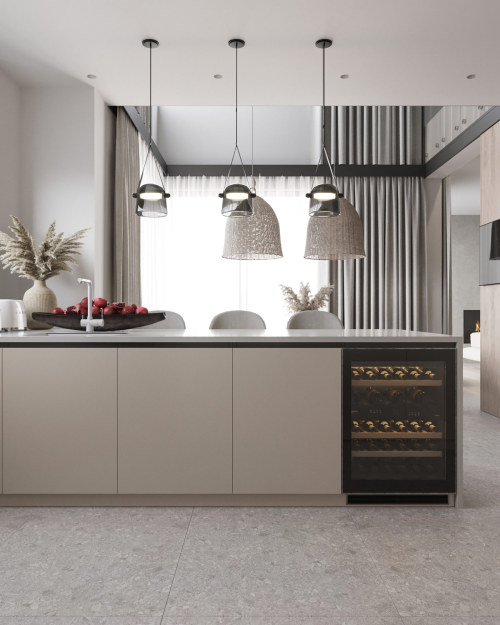 Refined & Reposeful Grey Interior in Ukraine (With Floor...