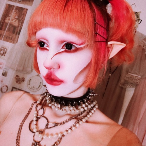 cynicalneoprincessism: A goblin-y drag look for an open drag night a while agoTop - Urban Outfitters