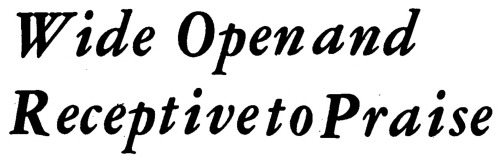 danskjavlarna: “Wide open and receptive to praise.“  From The Martlet, 1972. Newsworthy: a collectio