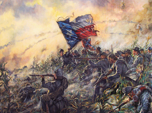 bantarleton:American Civil War art by Mark Maritato. 