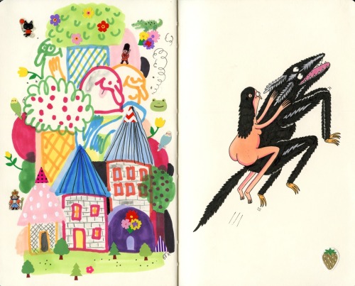 New moleskin imaginations by Jay Howell