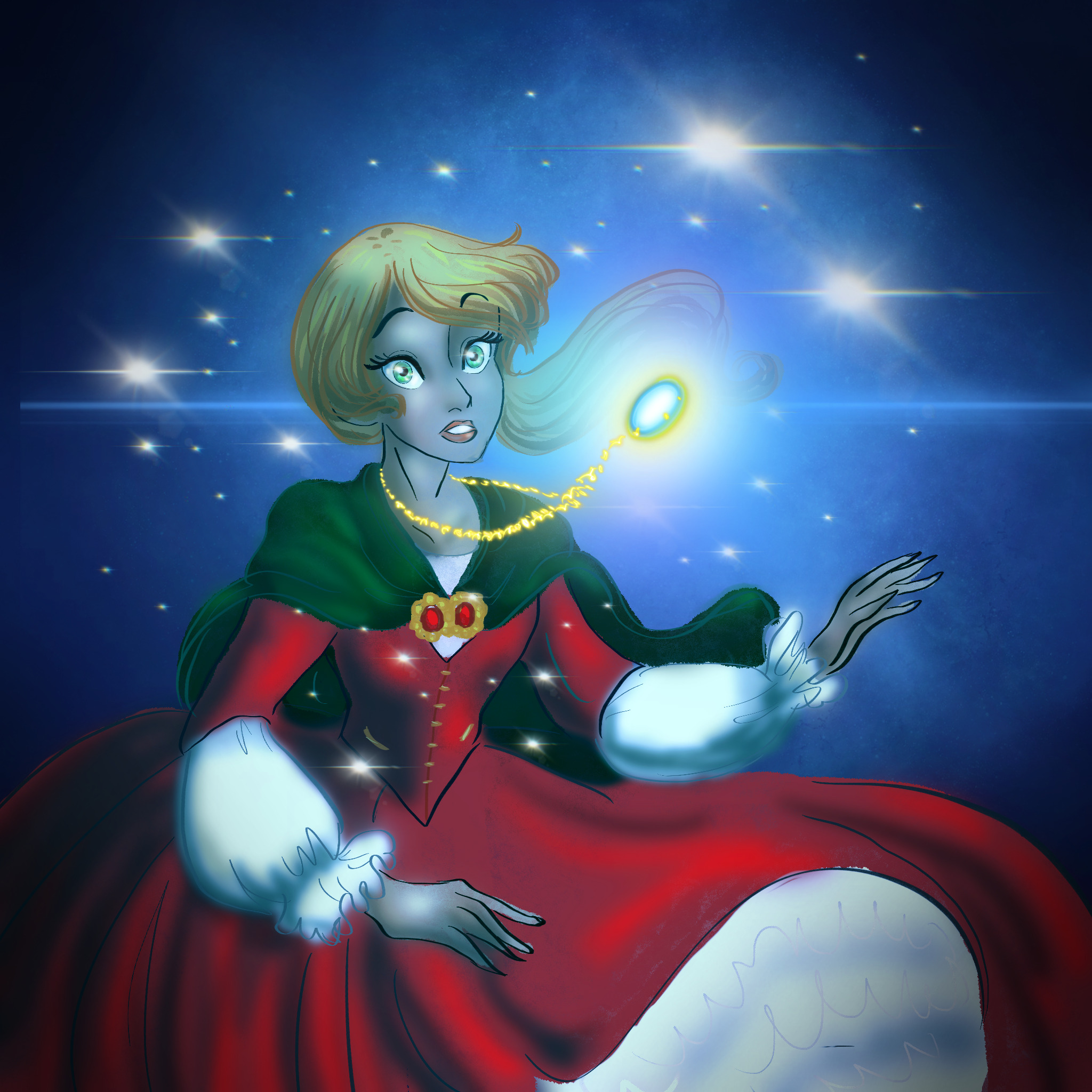 Some self indulgent stuff I did for Sofia the First x) As