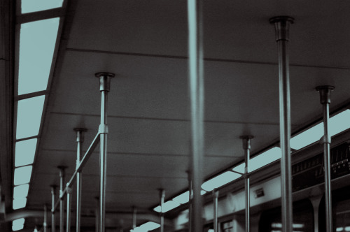 dominicsavaglio:Melissa on the train7/24/14