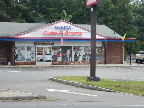 evilbuildingsblog:  Visited my home state and drove by the tin foil hat society’s bunker.