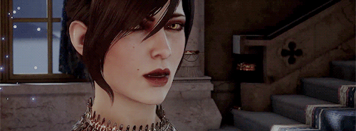theirinfal:make me choose: @gamlen asked morrigan or vivienne?“Why, Madame Vivienne, I expected swee