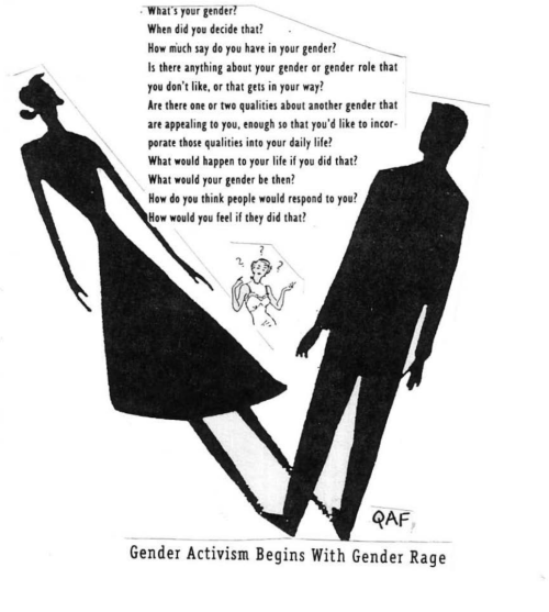jewishdyke:Excerpts from “Queer Action Figures” zine #3, 1996. NYC. Queer Action Figures