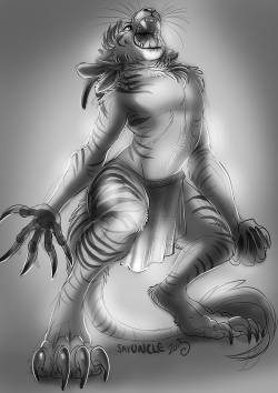 saykitty:  CHARR CHARR CHARRSketch commission