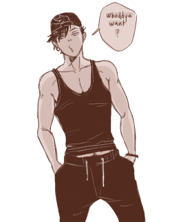 ohmilk:  my headcannon kuroo t(- n -)t 