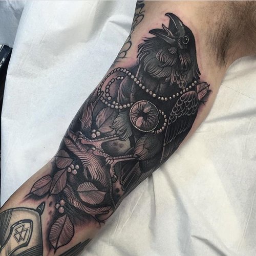 blackgardentattoo: Tattoo by @jeanleroux For appointments and consultations please get in touch via 