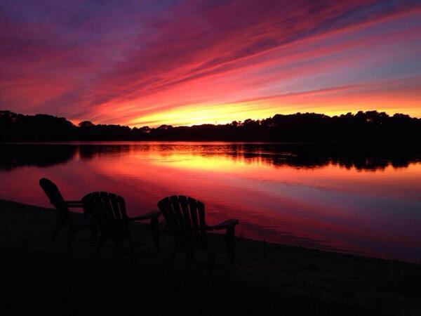Photo taken in Eastham, Massachusetts Credit to whoever sent in to @NEScenery on