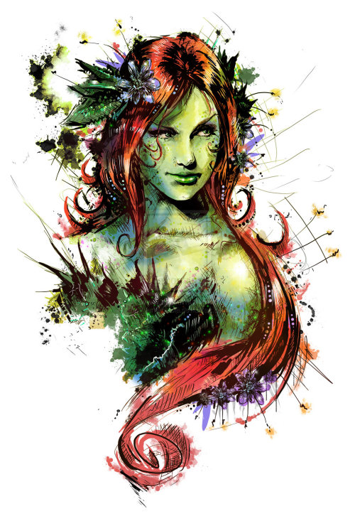 fuckyeah-poisonivy: vvernacatola.deviantart.com/art/Poison-Ivy-337790358