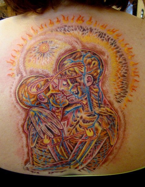  — Alex Grey inspired tattoo by Sean Ambrose at...