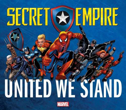 United We Stand! #marvel #comics #secretempire #spiderman #captainmarvel #blackbolt #deadpool