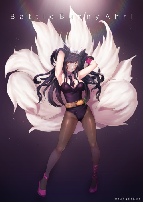 aengdohwa:Battle Bunny Ahri