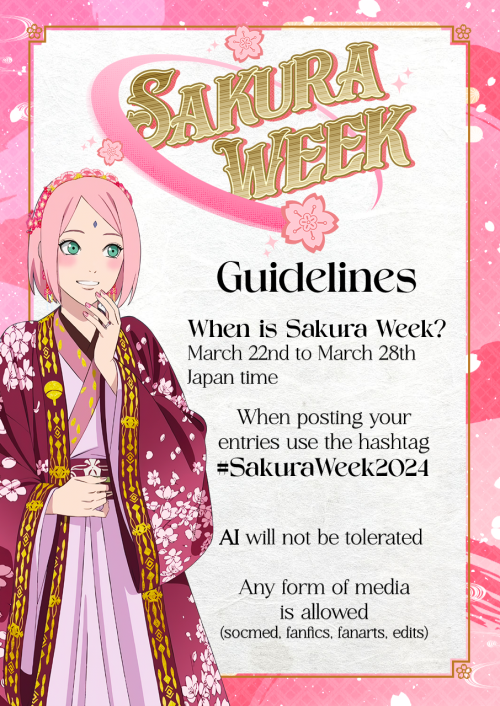 Fans Organized A Sakura Week Event To Celebrate. The Event Will Be On Twitter, Everyone Is Allowed To