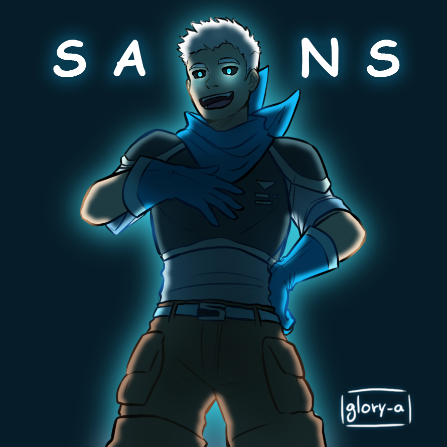 After years and many redraws of these profiles, FINALLY I am happy to  present my character profile on Swap Sans! (Note that these profiles &  design choices are within my headcanon, so