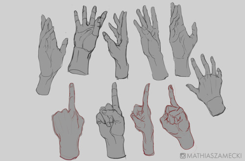Hand Studiesbymathiaszamecki