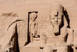 Ancientart:  Depictions Of The Abu Simbel Temples, From 1843 To Present. Of The