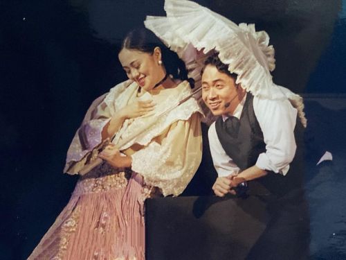 A moment as Leonor Rivera in Sino Ka Ba Jose Rizal? With Roy Rolloda. By culturtain Muscat by @mscelestelegaspi #Joserizal #Theaterarts #Musicals #Actress #Singer #musicaltheater 
https://www.instagram.com/p/CWZzJcPpfLn/?utm_medium=tumblr #joserizal#theaterarts#musicals#actress#singer#musicaltheater