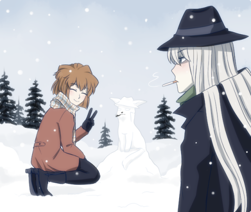 n-emone:christmas sherry c: D’awww