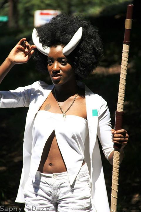 fuckyeahsavagesistas:  Chante’s Cosplay is Gwendolyn - Saga See more of her here: www.facebo