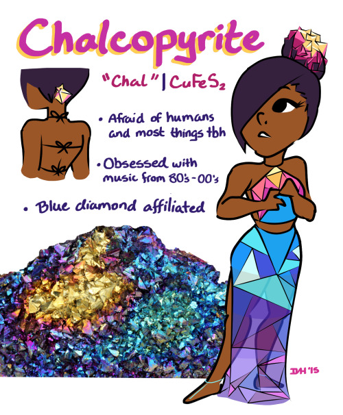 XXX My gemsona, Chalcopyrite (KAL-ko-PY-ryt) photo