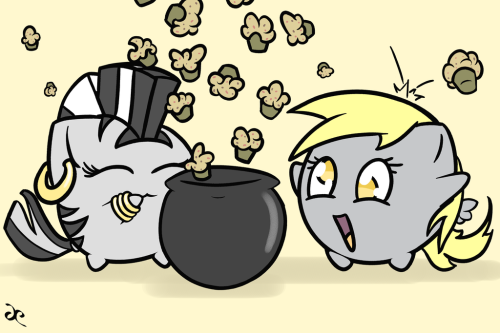 XXX paperderp:  Better Than Popcorn! by DoggonePony★ photo