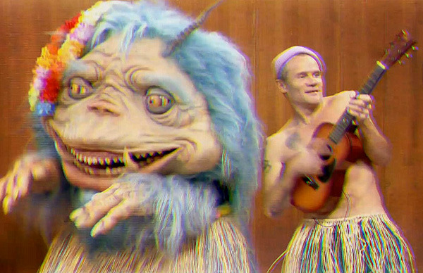 Deleted Scene from The Gorburger Show
Flea and Gorburger wear Grass Skirts while Flea plays a Ukulele in a scene cut from the final edit of Episode 11 of The Gorburger Show.  Read more…