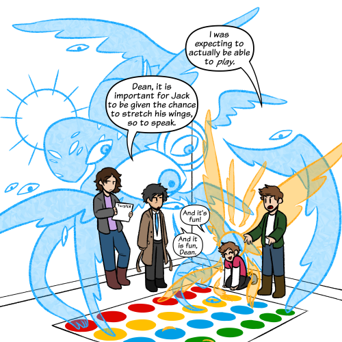 playing twister