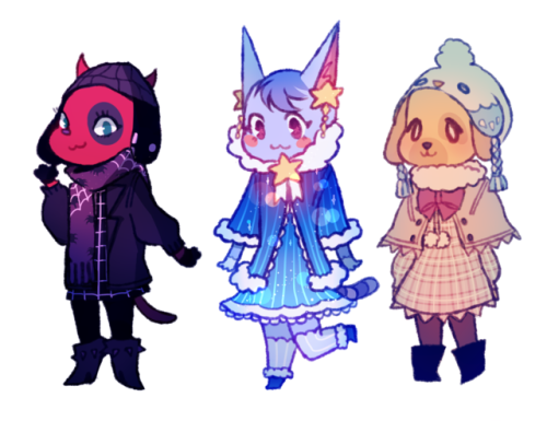 charamells:Winter outfits