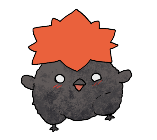 anmasfluffblog:  awww be careful! Hina is walking towards  youKags versions is Work in progress 