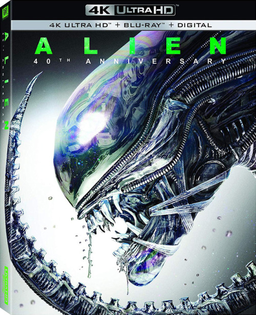 brokehorrorfan: Alien will be released on 4K Ultra HD (with Blu-ray and digital) in honor of its 40t