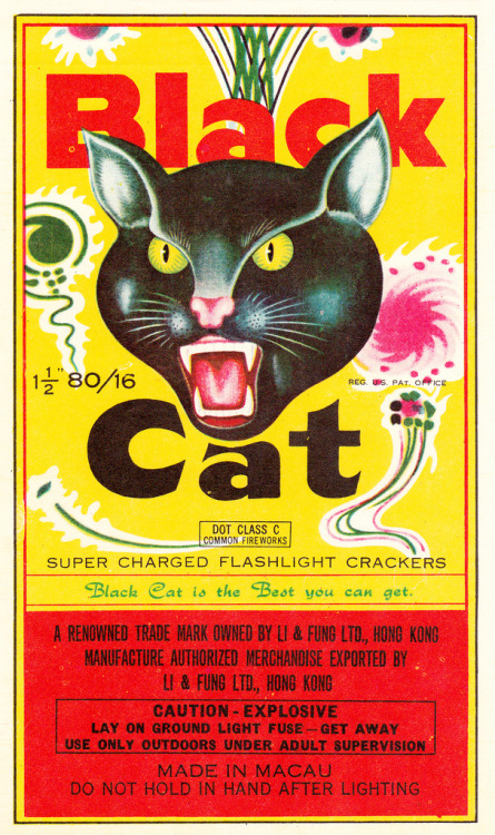 grooveland:  (via MONSTER BRAINS: Vintage Firecracker Art)