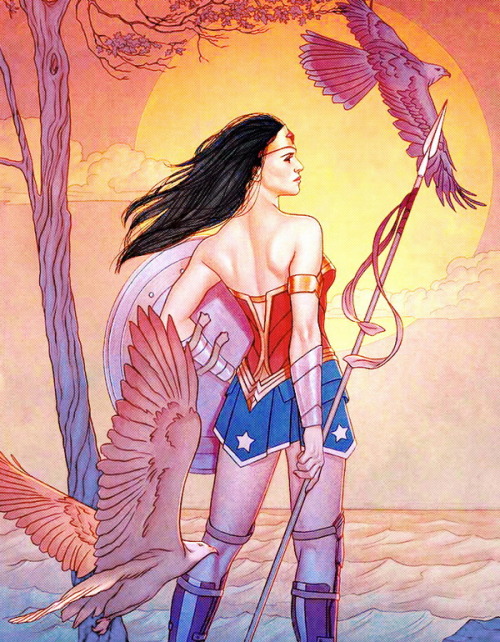 batmaneveryway:WONDER WOMAN #9 variant cover by Jenny Frison