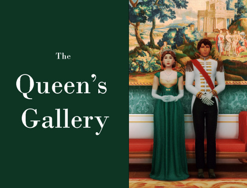 anachrosims: [TS4 CC] ANACHROSIMS: THE QUEEN’S GALLERY COLLECTION!AT LAST!! The set is DONE!! 