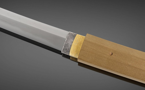 art-of-swords:Wakizashi Sword with SayaDated: circa 1845Culture: JapaneseMeasurements: overall lengt