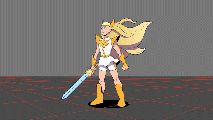 Billy Mpetha — Been working on a She-Ra fan animation over lunch...